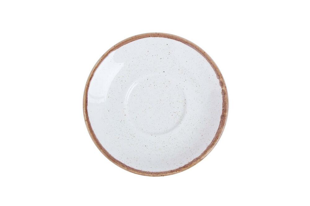 Блюдце для чайной чашки Seasons Beige, 16 см, бежевое