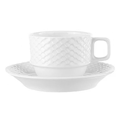 Чашка чайная Aqua (220 мл), белая