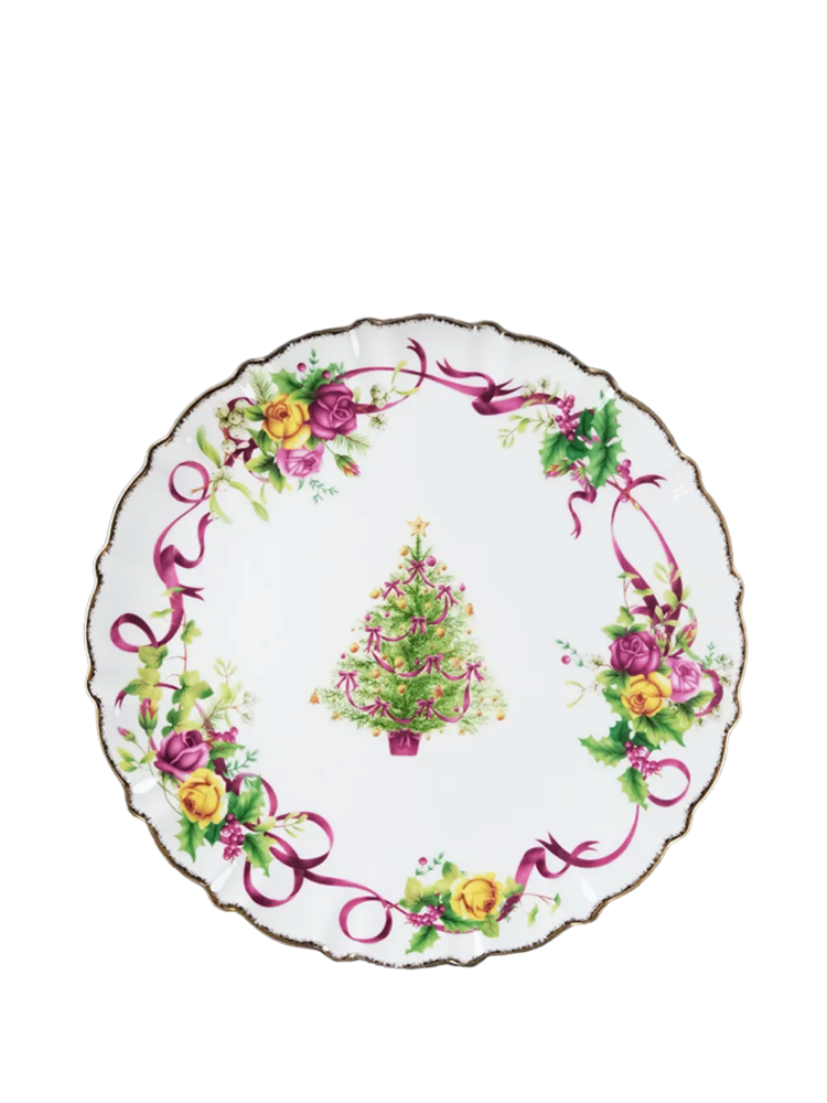 Блюдо круглое Алая лента, 30х1.8 см