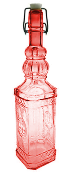 Бутылка для напитков (700 мл), 32.5 см, красная
