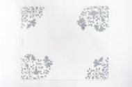 Topsale Decor   Silver Flowers, 4136 