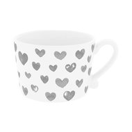 Bastion Collections  White earts Watercolor Grey (300 )
