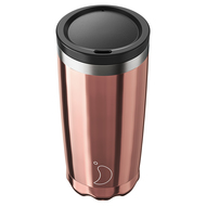 Chilly's Bottles  Coffee Cup Chrome Rose Gold (500 ),