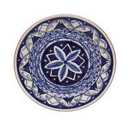 Casafina By Costa Nova  Alentejo Terracota Blue/White, 22.9 