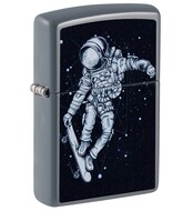 ZIPPO  Skateboarding Astronaut   Flat Grey, 38x13x57 , 
