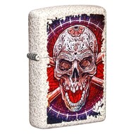 ZIPPO  Skull Design   Mercury Glass, 38x13x57 , 