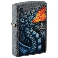 ZIPPO  Fiery Dragon   Iron Stone, 38x13x57 ,  
