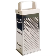 Atlantis Терка 4-х сторонняя Ditto, 19 см, белая