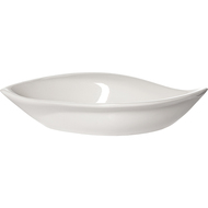 Kunstwerk Салатник-лист Кунстверк (58 мл), 13.5х7.5 см, белый