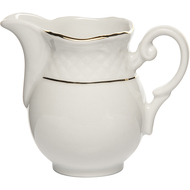 Lubiana Молочник Afrodyta (150 мл), 9х5.2 см, белый/золотой