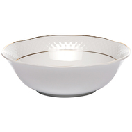 Lubiana Салатник Afrodyta (650 мл), 18.5 см, белый/золотой