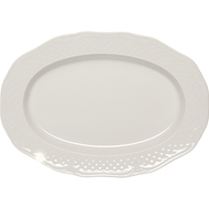 Lubiana Селедочница Afrodyta, 24х16.5х2.5 см, белая