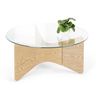 Umbra Столик кофейный Madera, 84х38 см, черный