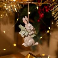 Lefard Елочное украшение Кролик, 5.5х5х10 см