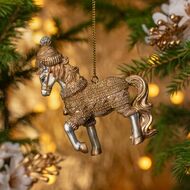 Lefard Елочное украшение Лошадка, 7.5х3х9.5 см