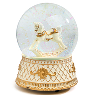 Статуэтка музыкальная Снежный шар, 10х10х14 см
