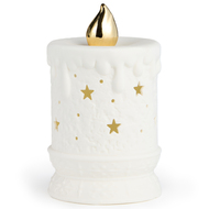 Статуэтка Свеча с led-подсветкой, 8.8х8.8х14.8 см