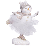 Статуэтка Снеговик, 14х7х17.5 см