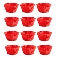 Форма для маффина Classic, 7 см, 12 шт., красная