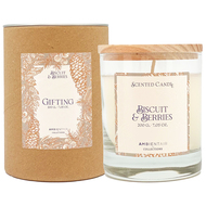 Ambientair Свеча ароматическая Gifting Bisquit&Berries, 40 ч
