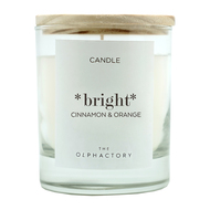 Свеча ароматическая The Olphactory Bright, Orange&Cinnamon, 40 ч