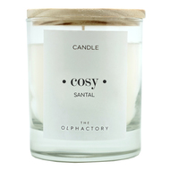 Свеча ароматическая The Olphactory Cosy, Santal, 40 ч