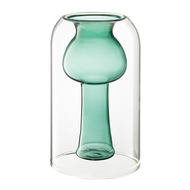 Bergenson Bjorn Ваза для цветов Muse, 20 см, бирюзовая