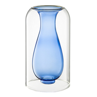 Bergenson Bjorn Ваза для цветов Muse, 22 см, индиго