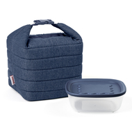 Контейнер с термосумкой Handy Bio (1.4 л), синий