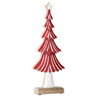 Декор новогодний Carnival tree New Year Essential, 40 см, красный