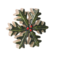 Декор новогодний Christmas symbol New Year Essential, 12 см, зеленый