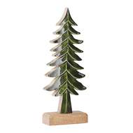 Декор новогодний Fairy tree New Year Essential, 30 см, зеленый