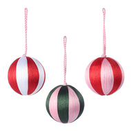 Набор елочных украшений Circus New Year Essential, 7 см, 3 шт.