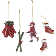 Набор ёлочных украшений Heritage Holidays New Year Essential, 5 шт.