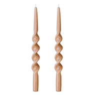 Набор свечей Essential, 2 шт., 35 см, светло-коричневый