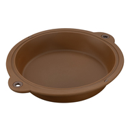 Форма для выпечки круглая, 26.1 см, коричневая