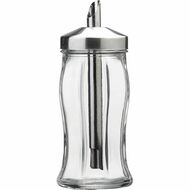 Сахарница с дозатором Black & White (260 мл), 13х5.5 см