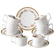 Lefard Набор чайных пар Passage (280 мл), на 4 персоны, 8 пр.