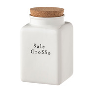 Nuova Cer Емкость для соли с крышкой Bianca Easy, 11х11х18.5 см