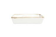Блюдо прямоугольное Seasons Beige, 16х10х4 см, бежевое