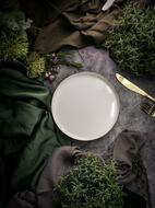 Тарелка десертная Chopin Gold, 18 см, белая