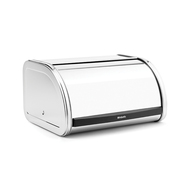 Brabantia Хлебница Roll Top, 46.5х26.2х17.3 см, хром