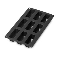 Lekue Форма для мини пирожных, 9 ячеек, 30х17.5 см, черная