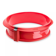 Lekue Форма разъемная с керамической тарелкой, 23 см, красная