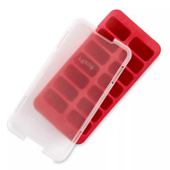 Lekue Форма для льда Прямоугольники, 23х11.8х3.7 см, красная