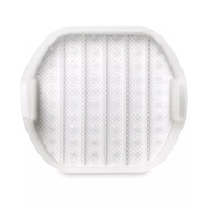 Lekue Вставка многофункциональная, 20х17х4.2 см, белый