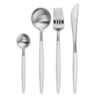 Cutipol Набор столовых приборов Goa White Brushed на 6 персон, 24 пр.