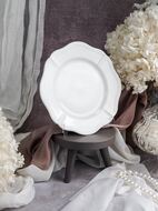 CASA DI FORTUNA Тарелка закусочная Grazia, 21х2 см, белая