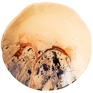 АКСАМ Блюдо глубокое Kronos Beige, 30 см