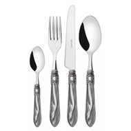 Casa Bugatti Набор столовых приборов Oxford, 24 пр, серый